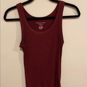 Maroon tank top